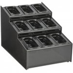 Vollrath CTCPAN3-6 3 Tier 3 Pan Condiment Organizer