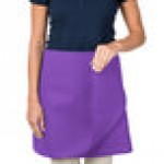 Intedge Purple Poly-Cotton 4-Way Waist Apron - 38 Intedge Purple Poly-Cotton 4-Way Waist Apron - 38