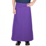 Intedge Purple Poly-Cotton 4-Way Waist Apron - 38 Intedge Purple Poly-Cotton 4-Way Waist Apron - 38