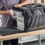Vesture Heavy-Duty Thermal Chafer Pan Carrier Delivery System with LavaPac Electric Heating Element - 15 Vesture Heavy-Duty Thermal Chafer Pan Carrier Delivery System with LavaPac Electric Heating Element - 15