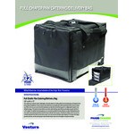 Vesture Heavy-Duty Thermal Chafer Pan Carrier Delivery System with LavaPac Electric Heating Element - 15 Vesture Heavy-Duty Thermal Chafer Pan Carrier Delivery System with LavaPac Electric Heating Element - 15