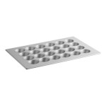 Baker's Lane 24 Cup 5 oz. Glazed Aluminized Steel Jumbo Muffin / Cupcake Pan - 26
