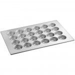 Baker's Lane 24 Cup 5 oz. Glazed Aluminized Steel Jumbo Muffin / Cupcake Pan - 26