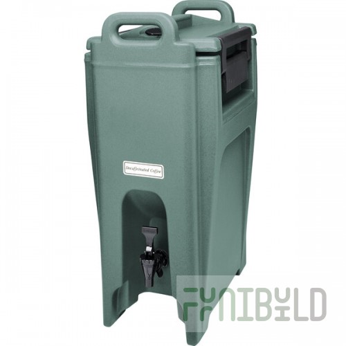 Cambro UC500401 Ultra Camtainer® 5.25 Gallon Slate Blue Insulated Beverage Dispenser