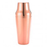 Barfly® M37085ACP 24 oz. Antique Copper-Plated 2-Piece Parisienne Cocktail Shaker