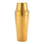 Barfly® M37085ACP 24 oz. Antique Copper-Plated 2-Piece Parisienne Cocktail Shaker