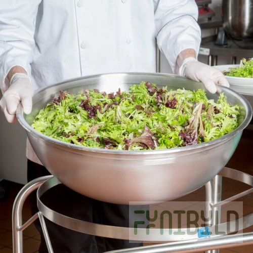Vollrath 79300 30 Qt. Heavy Duty Stainless Steel Mixing Bowl