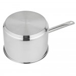 Vollrath 3803 Optio 4 Qt. Stainless Steel Sauce Pan with Aluminum-Clad Bottom and Cover