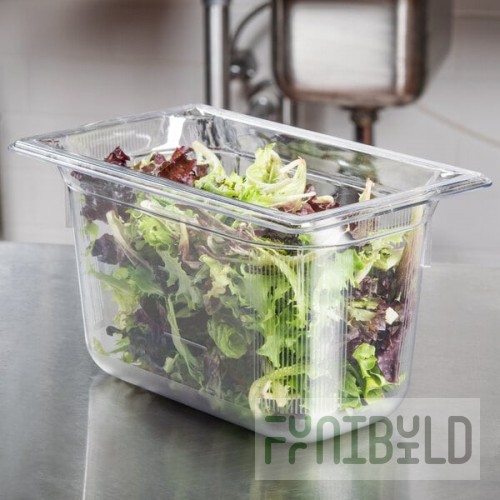 Vollrath 8046410 Super Pan® 1/4 Size Clear Polycarbonate Food Pan - 6