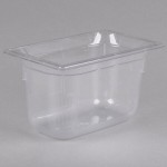 Vollrath 8046410 Super Pan® 1/4 Size Clear Polycarbonate Food Pan - 6