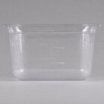 Vollrath 8046410 Super Pan® 1/4 Size Clear Polycarbonate Food Pan - 6