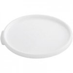 Choice 8 Qt. White Round Polypropylene Food Storage Container Choice 8 Qt. White Round Polypropylene Food Storage Container