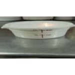 Choice 8 Qt. White Round Polypropylene Food Storage Container Choice 8 Qt. White Round Polypropylene Food Storage Container