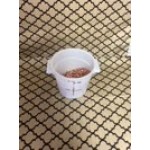 Choice 8 Qt. White Round Polypropylene Food Storage Container Choice 8 Qt. White Round Polypropylene Food Storage Container