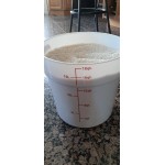 Choice 8 Qt. White Round Polypropylene Food Storage Container Choice 8 Qt. White Round Polypropylene Food Storage Container