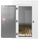 Leer 4X8ADC 4' x 8' Auto Defrost Multi-Temp Cooler Transport