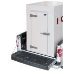 Leer 4X8ADC 4' x 8' Auto Defrost Multi-Temp Cooler Transport