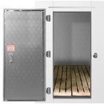 Leer 4X8ADC 4' x 8' Auto Defrost Multi-Temp Cooler Transport