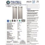 Hoshizaki F1A-FS 27 1/2 Hoshizaki F1A-FS 27 1/2