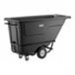 Scratch and Dent Lavex 0.5 Cubic Yard Black Heavy-Duty Tilt Truck / Trash Cart (850 lb. Capacity) Scratch and Dent Lavex 0.5 Cubic Yard Black Heavy-Duty Tilt Truck / Trash Cart (850 lb. Capacity)