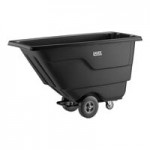 Scratch and Dent Lavex 0.5 Cubic Yard Black Heavy-Duty Tilt Truck / Trash Cart (850 lb. Capacity) Scratch and Dent Lavex 0.5 Cubic Yard Black Heavy-Duty Tilt Truck / Trash Cart (850 lb. Capacity)