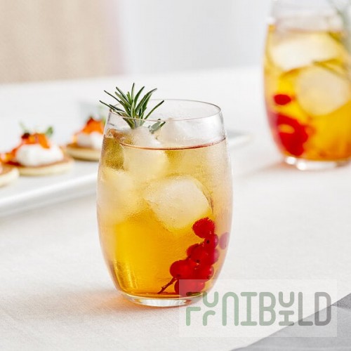 Acopa Covella 13.25 oz. Highball Glass - 12/Case