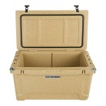 CaterGator CG65SPB Beige 65 Qt. Rotomolded Outdoor Cooler / Ice Chest