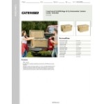 CaterGator CG65SPB Beige 65 Qt. Rotomolded Outdoor Cooler / Ice Chest