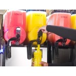Narvon Summit Triple 3.2 Gallon Granita / Slushy / Frozen Beverage Machine - 115V Narvon Summit Triple 3.2 Gallon Granita / Slushy / Frozen Beverage Machine - 115V