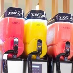 Narvon Summit Triple 3.2 Gallon Granita / Slushy / Frozen Beverage Machine - 115V Narvon Summit Triple 3.2 Gallon Granita / Slushy / Frozen Beverage Machine - 115V
