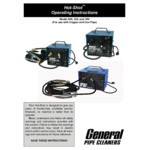 General Pipe Cleaners 113130-HS-400 Hot-Shot 400 Pipe Thawer with (2) 20' #2 Cables with Pipe Clamps - 115V General Pipe Cleaners 113130-HS-400 Hot-Shot 400 Pipe Thawer with (2) 20' #2 Cables with Pipe Clamps - 115V