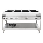 Vollrath 38118 ServeWell® Electric Four Pan Hot Food Table 208/240V - Sealed Well