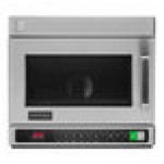 Amana HDC18Y2 Heavy-Duty Stainless Steel Compact Commercial Microwave with Push Button Controls - 208/240V, 1800W