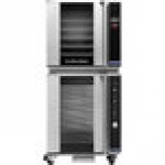 Moffat E32T5/P8M Turbofan Full Size Electric Touch Screen Convection Oven with Steam Injection and 8 Tray Holding Cabinet / Proofer - 208V Moffat E32T5/P8M Turbofan Full Size Electric Touch Screen Convection Oven with Steam Injection and 8 Tray Holding Cabinet / Proofer - 208V