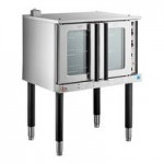 Cooking Performance Group FECD-200-B Double Deck Standard Depth Full Size Electric Convection Oven - 208V, 1 Phase, 11 kW