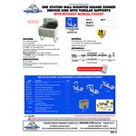 Advance Tabco 19-18-23-F 16-Gauge Stainless Steel Service Sink with 8