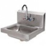 Advance Tabco 7-PS-60 Hand Sink with Splash Mount Faucet - 17 1/4