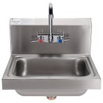 Advance Tabco 7-PS-60 Hand Sink with Splash Mount Faucet - 17 1/4