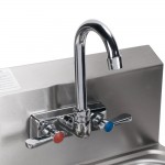 Advance Tabco 7-PS-60 Hand Sink with Splash Mount Faucet - 17 1/4