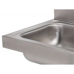 Advance Tabco 7-PS-60 Hand Sink with Splash Mount Faucet - 17 1/4