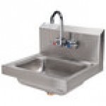 Advance Tabco 7-PS-60 Hand Sink with Splash Mount Faucet - 17 1/4