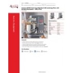 Avantco MIX8GY Dark Gray 8 Qt. Bowl Lift Countertop Mixer with Standard Accessories - 120V, 4/5 hp Avantco MIX8GY Dark Gray 8 Qt. Bowl Lift Countertop Mixer with Standard Accessories - 120V, 4/5 hp