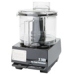 Waring WFP11SW 2.5 Qt. Clear Batch Bowl Food Processor - 3/4 hp