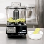 Waring WFP11SW 2.5 Qt. Clear Batch Bowl Food Processor - 3/4 hp
