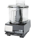 Waring WFP11SW 2.5 Qt. Clear Batch Bowl Food Processor - 3/4 hp