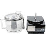 Waring WFP11SW 2.5 Qt. Clear Batch Bowl Food Processor - 3/4 hp