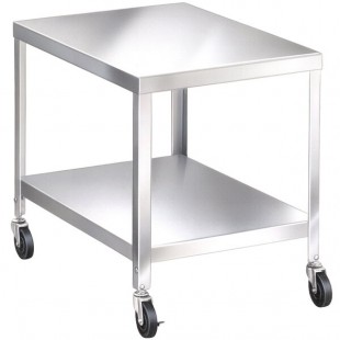 Lakeside 715 Stainless Steel Mobile Equipment Stand with Undershelf - 25 1/4 Lakeside 715 Stainless Steel Mobile Equipment Stand with Undershelf - 25 1/4