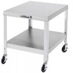 Lakeside 715 Stainless Steel Mobile Equipment Stand with Undershelf - 25 1/4 Lakeside 715 Stainless Steel Mobile Equipment Stand with Undershelf - 25 1/4