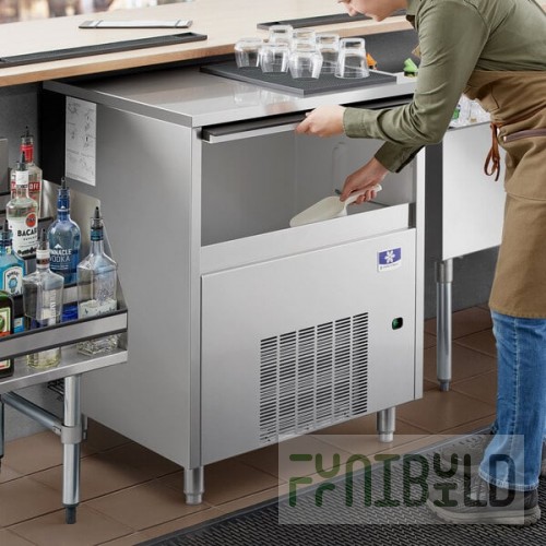 Manitowoc UFP0350A-161 Undercounter Air Cooled Flake Ice Machine - 400 lb.