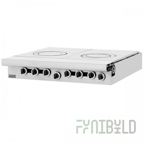 Garland MST45T-E LP Master Sentry Series Liquid Propane 2 Section Front Fired Hot Top Modular 34